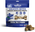 Dave’s Pet Food Digesti-Bites Chicken, Rice & Pumpkin Freeze-Dried Dog Treats, 4-oz