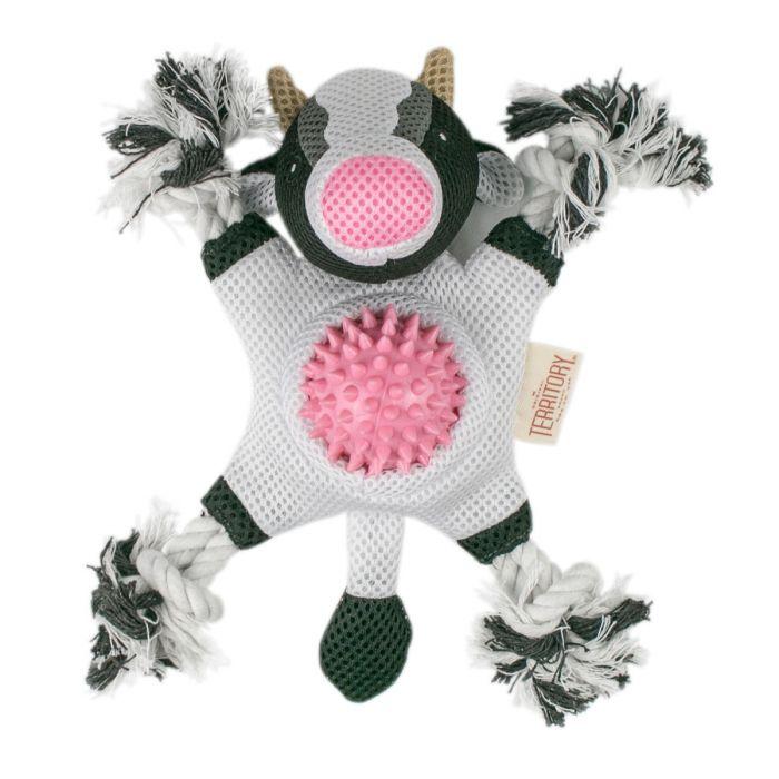 Original Territory Cow 2-In-1 Dog Toy