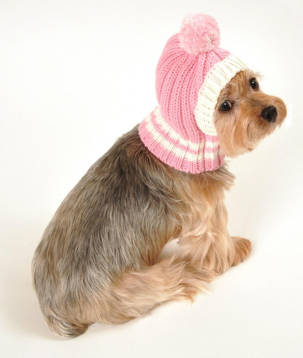 Hip Doggie Crown Knit Dog Hat