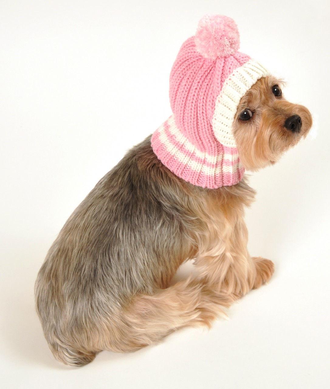 Hip Doggie Crown Knit Dog Hat