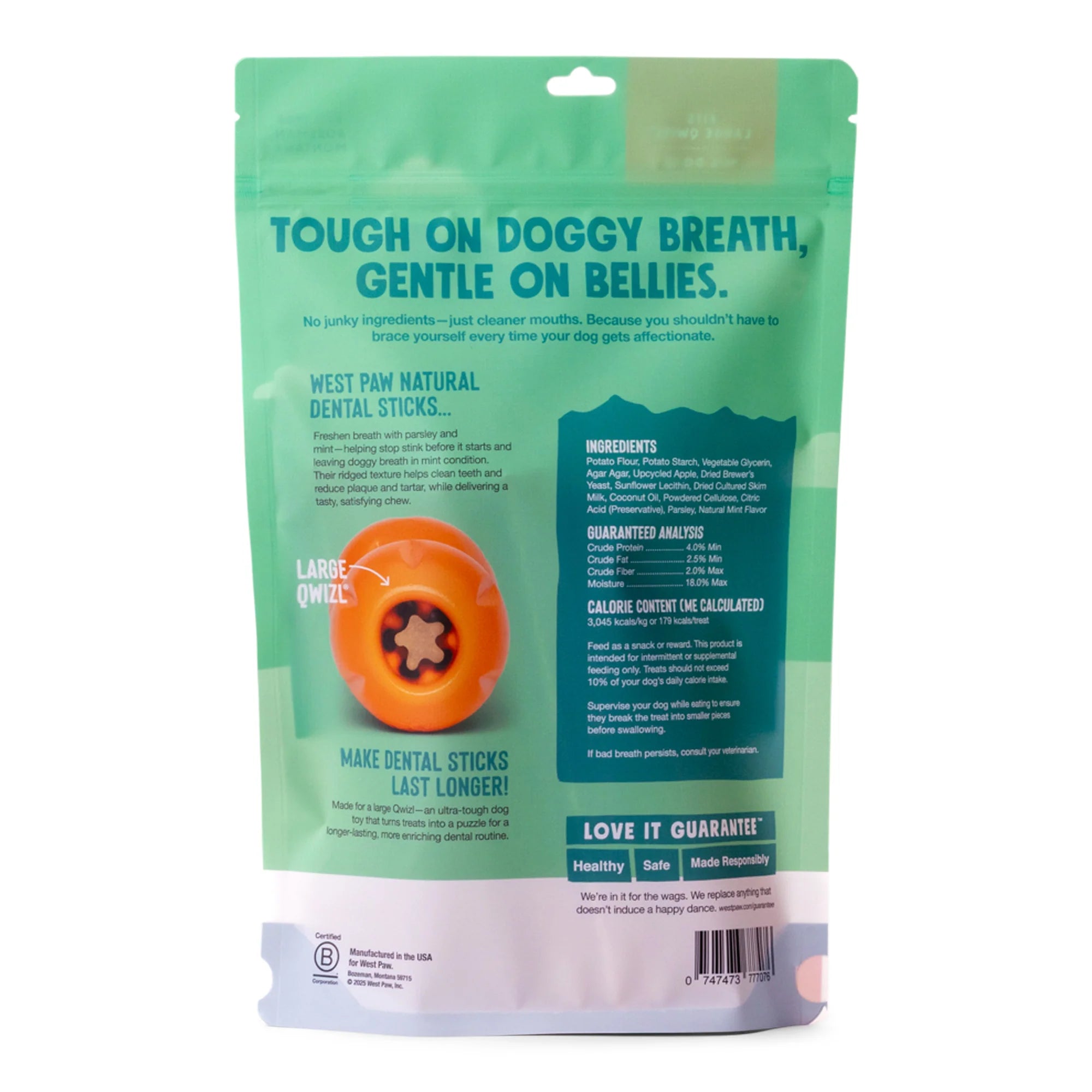 West Paw Natural Dental Sticks