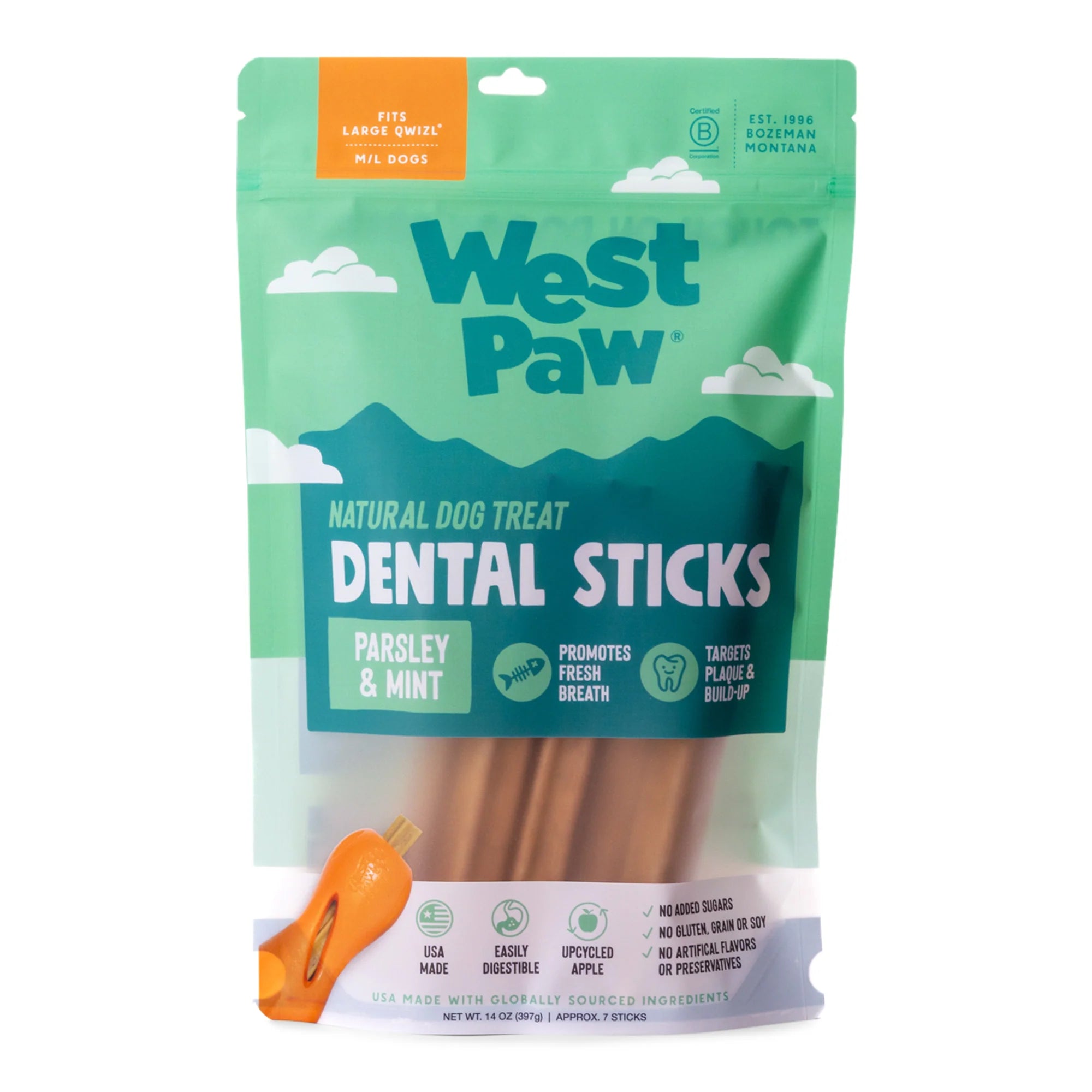 West Paw Natural Dental Sticks