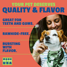 Etta Says! Flavor Fusion Dog Chew – Peanut Butter & Honey