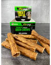 Etta Says! 4.5" Crunchy Deer Chew Sticks