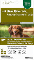Elanco Quad De-Wormer for Small Dogs, 4-count