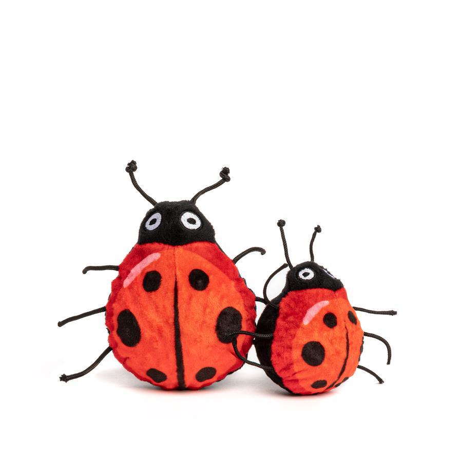 fabdog Ladybug faball Dog Toy