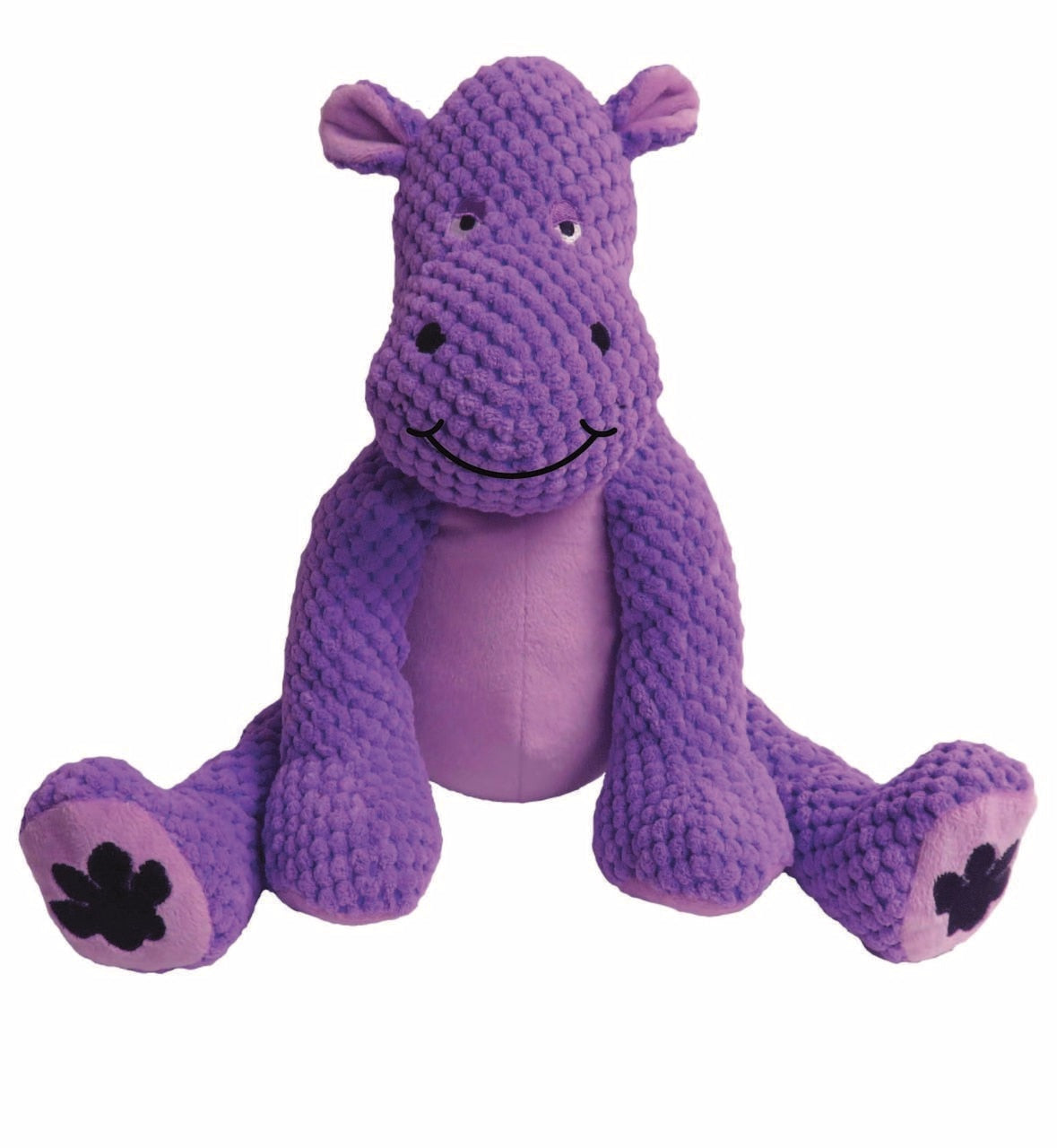 fabdog Floppy Plush Dog Toy, Hippo