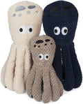 fabdog Floppy Plush Dog Toy, Octopus