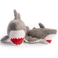 fabdog Floppy Plush Dog Toy, Shark