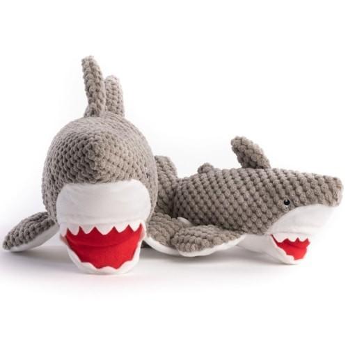fabdog Floppy Plush Dog Toy, Shark