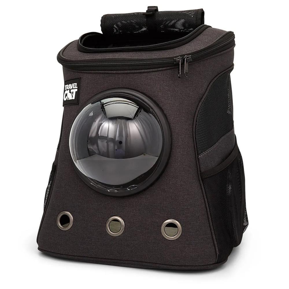 Travel Cat The Fat Cat Large Cat Backpack, Charcoal