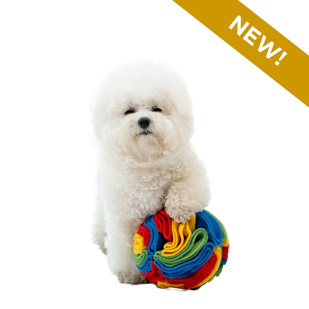 Original Territory Foraging Snuffle Ball Dog Toy – 6"