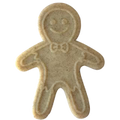 SodaPup Gingerbread Man Nylon Dog Toy, Brown