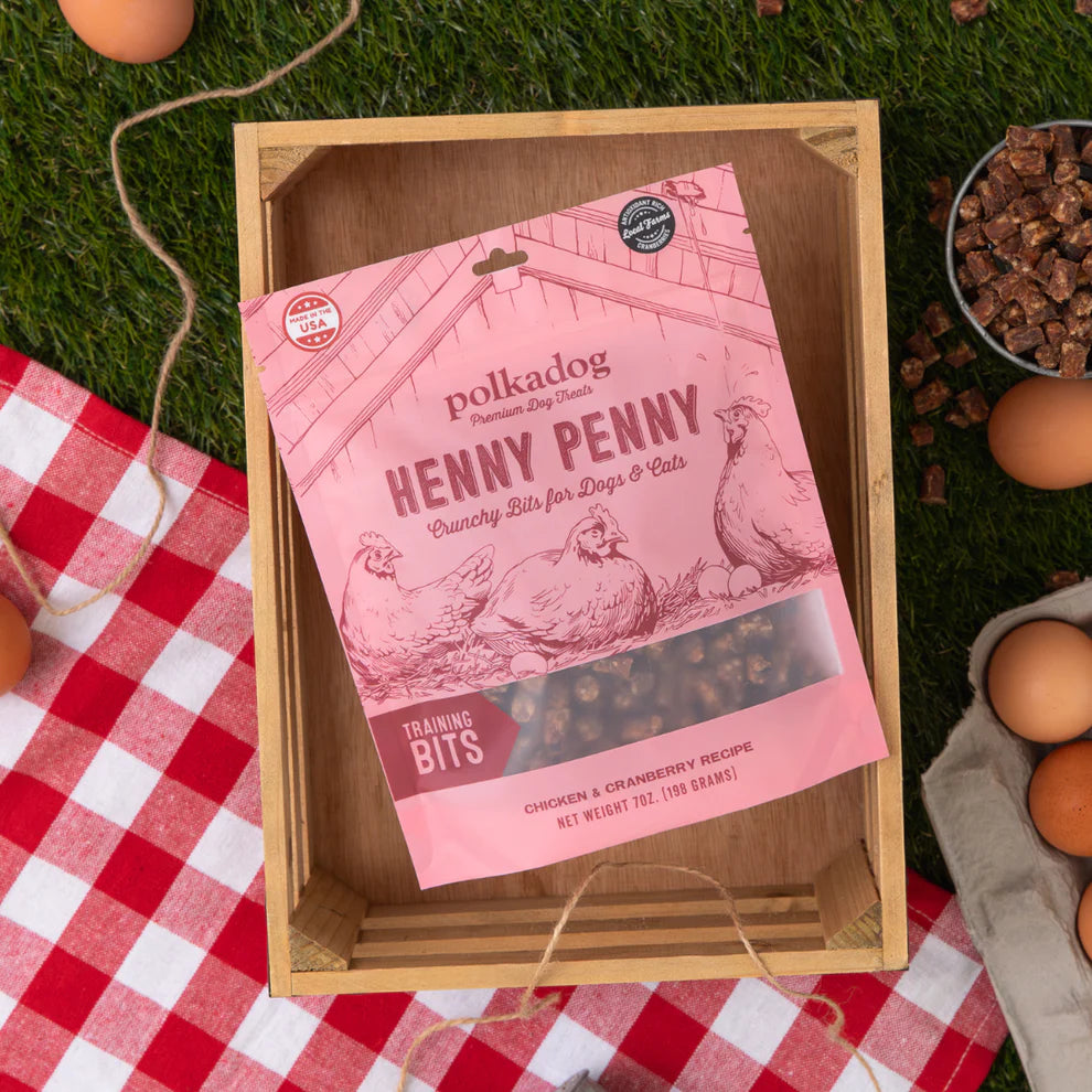 Polkadog Henny Penny Crunchy Bits Dog & Cat Treats