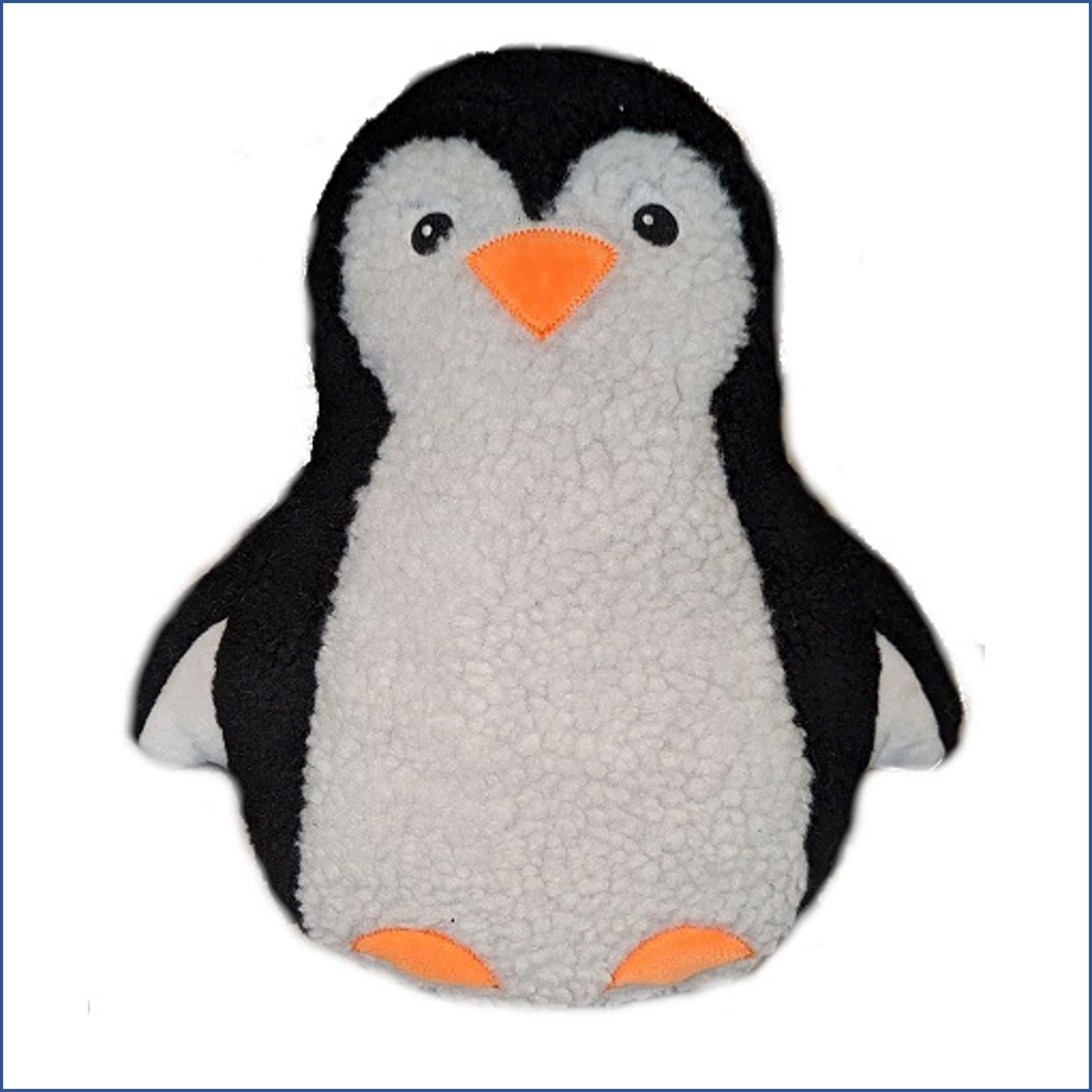 Hip Doggie Barker's Bowtique Polly the Penguin Wildlife Plush Toy