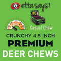 Etta Says! 4.5" Crunchy Deer Chew Sticks