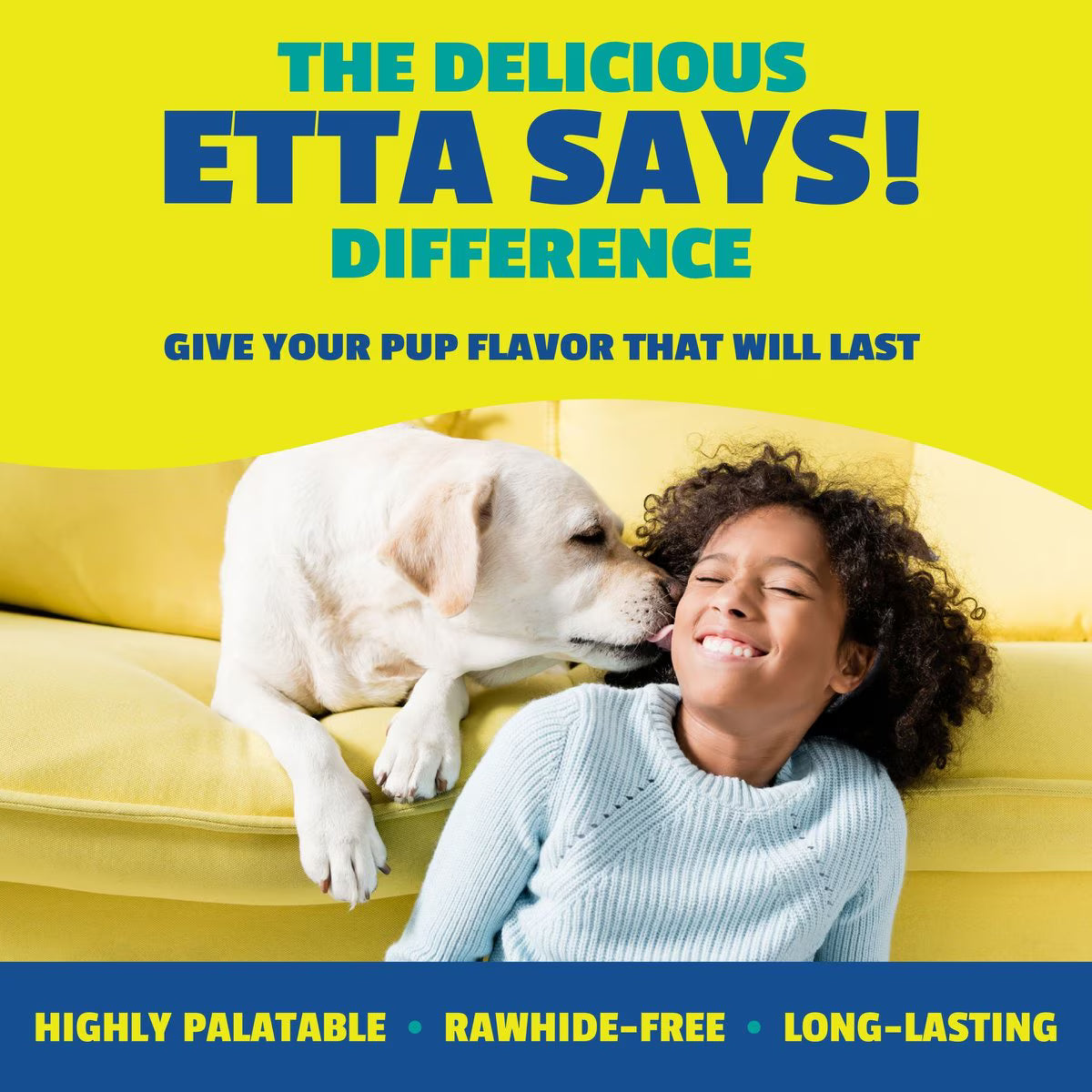 Etta Says! Flavor Fusion Dog Chew – Duck & Pumpkin