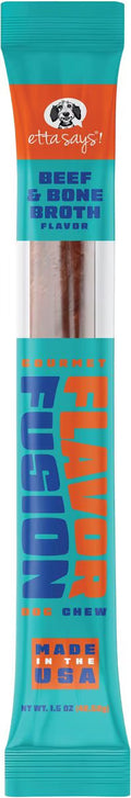 Etta Says! Flavor Fusion Dog Chew – Beef & Bone Broth