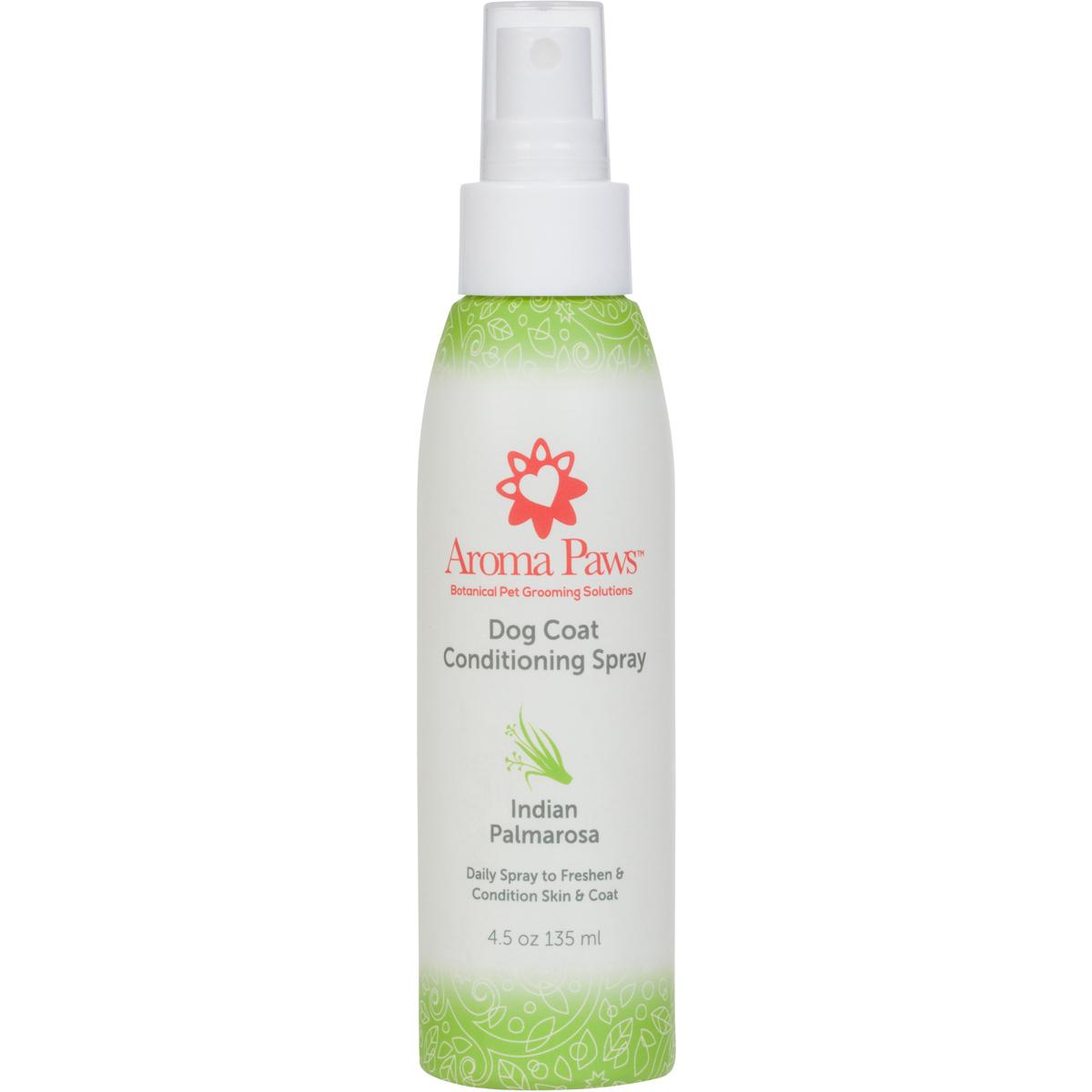 Aroma Paws Indian Palmarosa Dog Coat Conditioning Spray, 4.5-oz