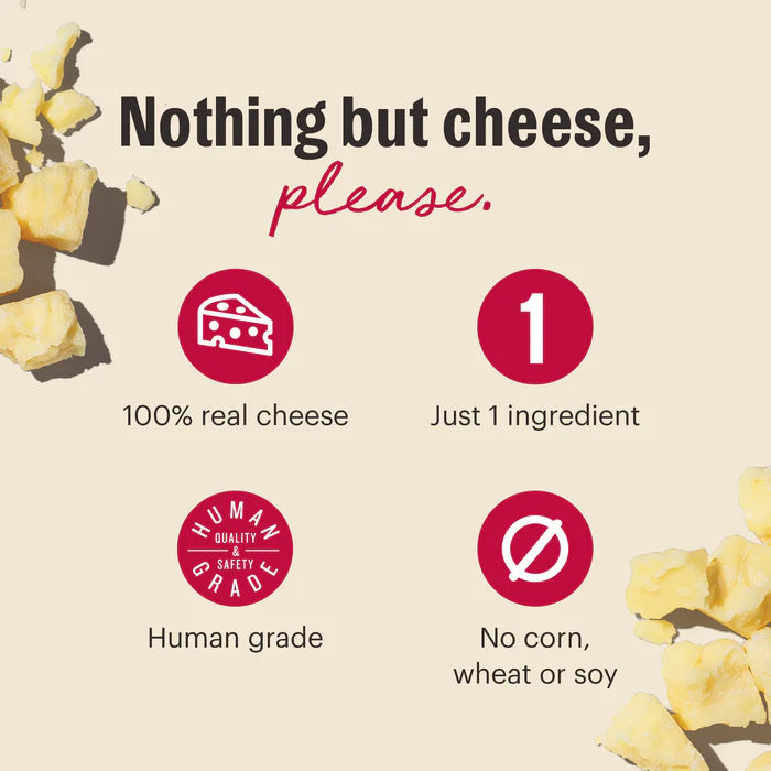 The Honest Kitchen Crunchy Cheese Bites - Gouda Cheese Treat 2oz