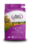 NutriSource Large Breed Puppy Chicken & Rice with Wholesome Grains Dry Dog Food, 26-lb
