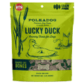 Polkadog Lucky Duck Bone Shape Dog Treats, 8-oz