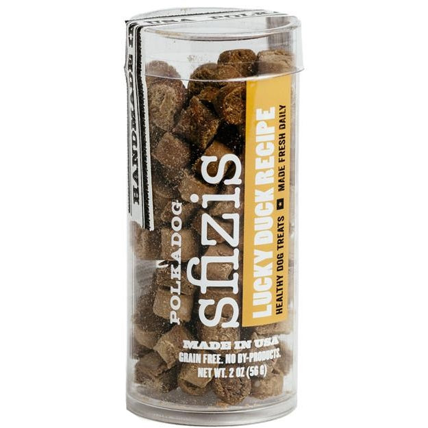 Polkadog Lucky Duck Training Bits Grain Free Dog Treat, Sfizis, 2-oz