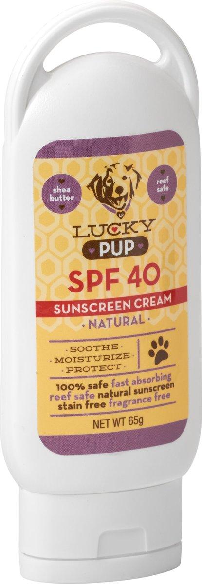 Lucky Pup SPF40 Lotion Sunscreen Cream for Dogs, 65-gram