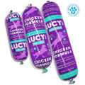 Lucy Pet Chicken Formula Roll Dog Food, 2.75-oz