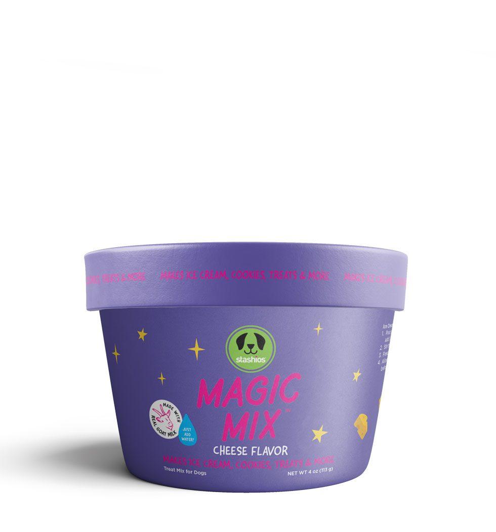 Stashios Magic Mix Cheese Treat Mix for Dogs, 4-oz