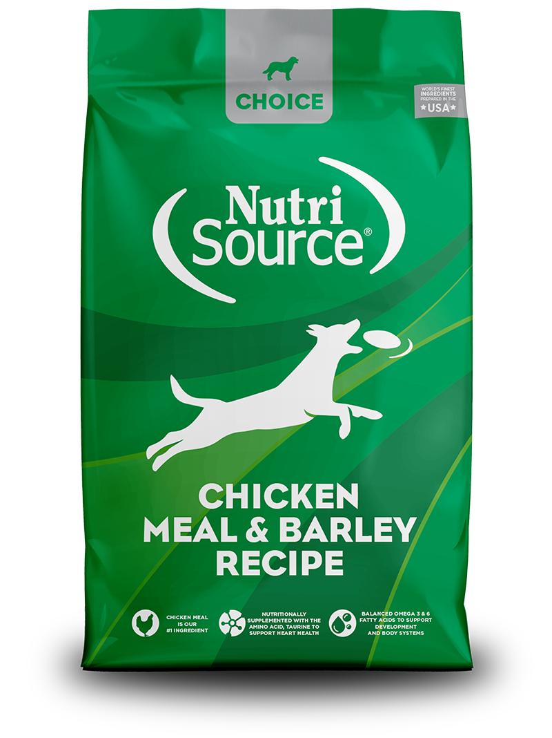 NutriSource Choice Chicken Meal & Barley Dry Dog Food