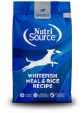 NutriSource Choice Whitefish Meal & Rice Dry Dog Food