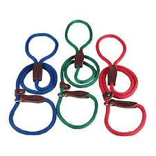Leather Brothers Slip Dog Lead 4-ft