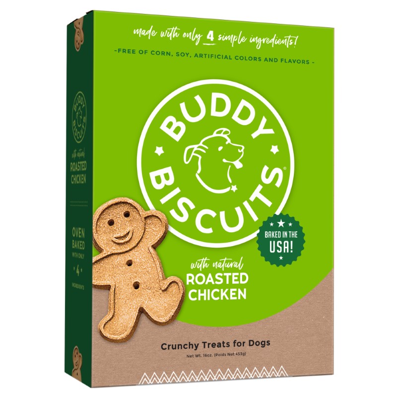 Buddy Biscuits Oven Baked Dog Treats, 3.5-lb