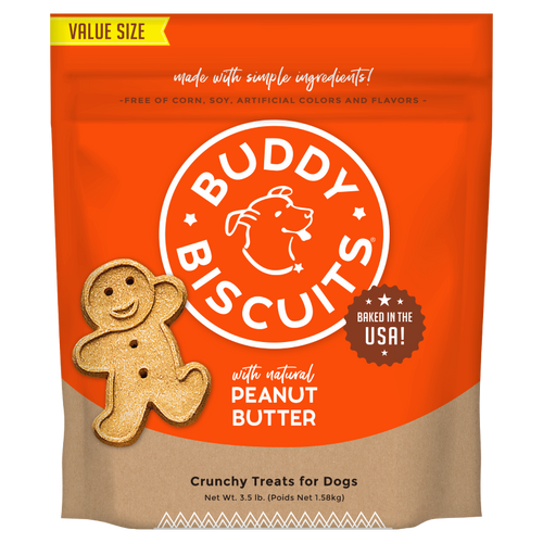 Buddy Biscuits Oven Baked Dog Treats, 3.5-lb