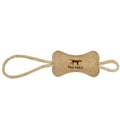 Tall Tails Natural Wool Bone Tug Dog Toy