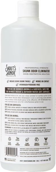 Skout's Honor Professional Strength Skunk Odor Eliminator (32oz)
