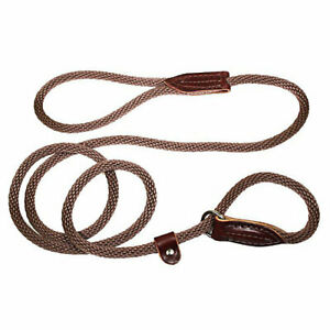 Leather Brothers Slip Dog Lead 4-ft