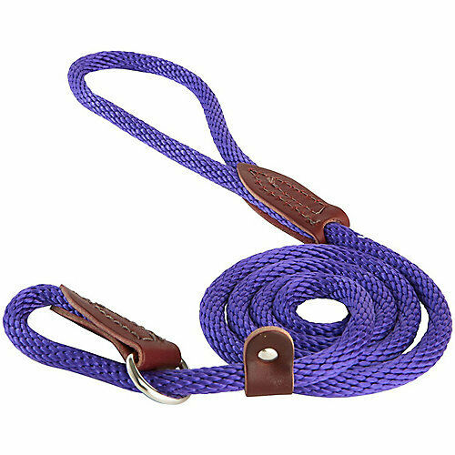 Leather Brothers Slip Dog Lead 4-ft