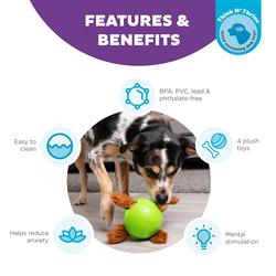 Outward Hound Nina Ottosson Snuffle N’ Treat Ball