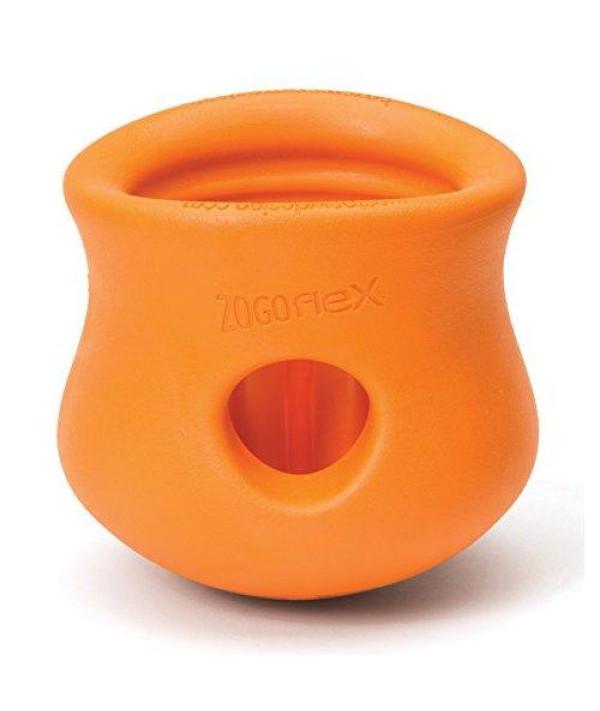 West Paw Zogoflex Toppl Dog Toy, Tangerine