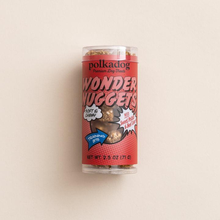 Polka Dog Bakery Wonder Nuggets Beef and Sweet Potato Training Soft and Chewy Treats - 2.5 Oz