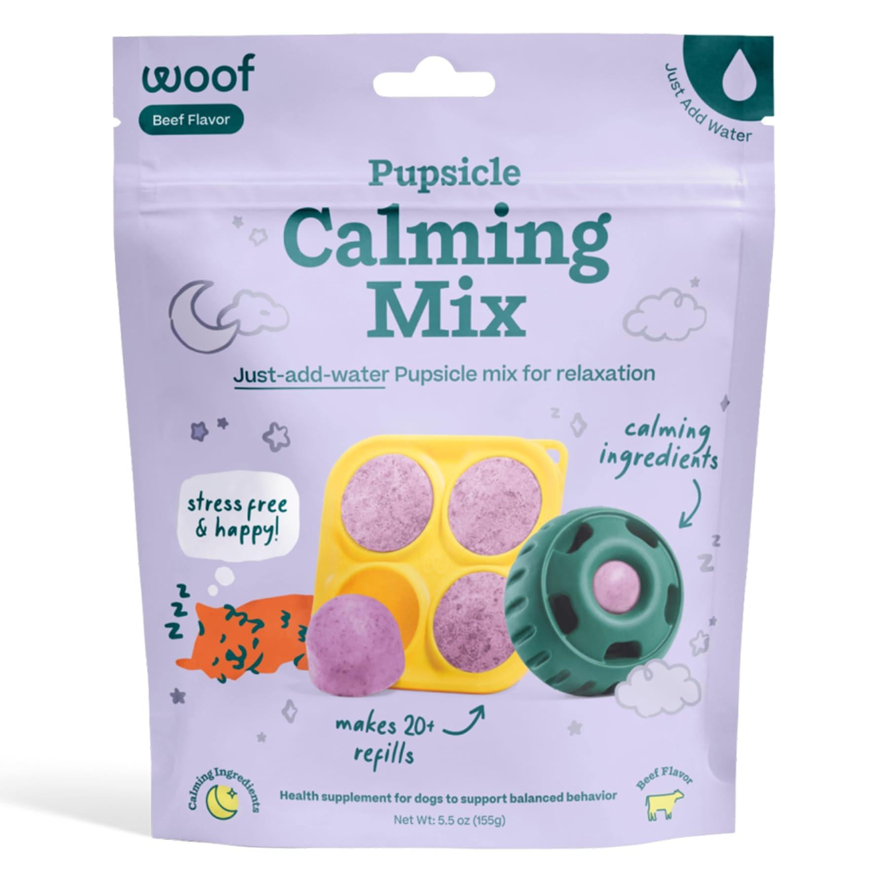 Woof Pupsicle Mix Calming Support Dog Treats
