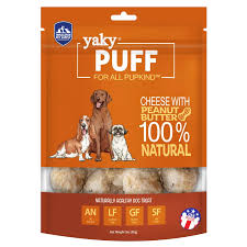 Himalayan Pet Supply yakyPUFF Peanut Butter Flavor Dog Treats, 3-oz