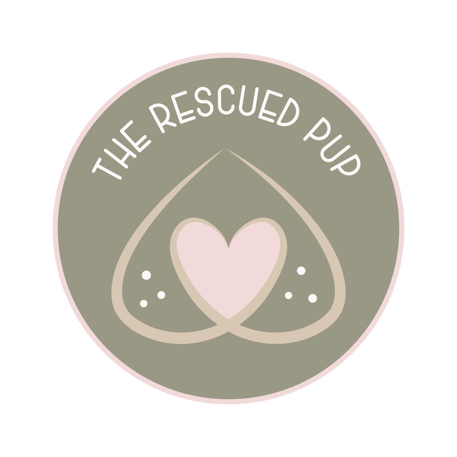 The Rescued Pup Logo